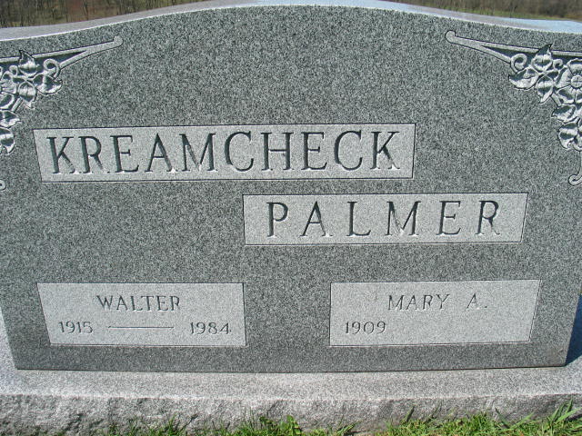 Walter and Mary A. Kreamcheck